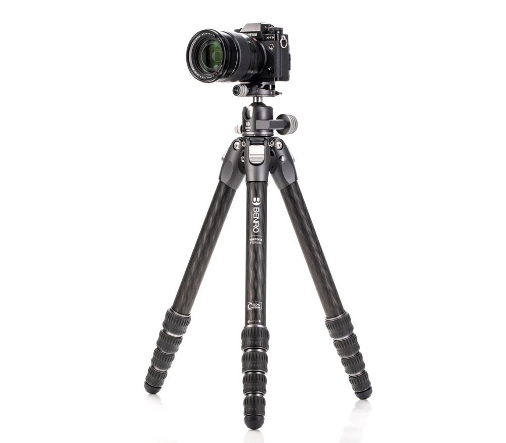Штатив Benro Tortoise TTOR35C с головой GX35, цанговые замки, карбон