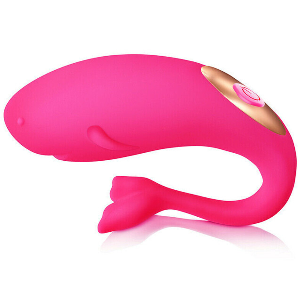 Виброяйцо с пультом ДУ Shark Vibrating Egg (Цвет: розовый)
