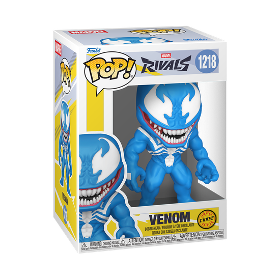Фигурка Funko POP! Bobble Marvel Games Rivals Venom Chase (1218) — коробка Chase