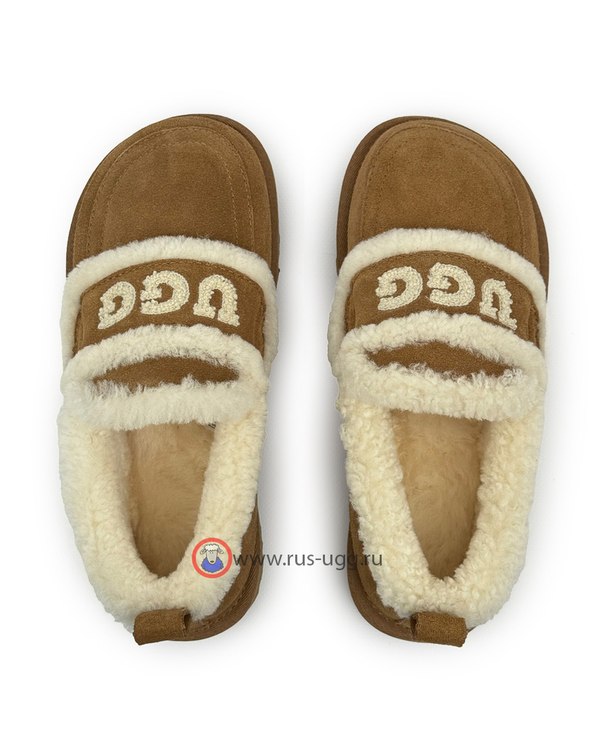 UGG CLASSIC FAT DING SLIP ON Chestnut