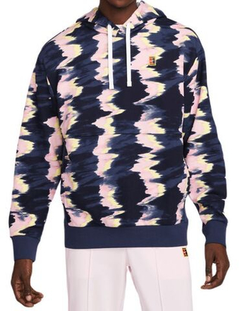Мужская теннисная кофта Nike Court Fleece Tennis Hoodie - разноцветный