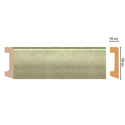 Плинтус Decomaster D234 D234-373