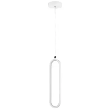 Подвесной светильник LED 9W 3000K 749006 белый Saturno Lightstar