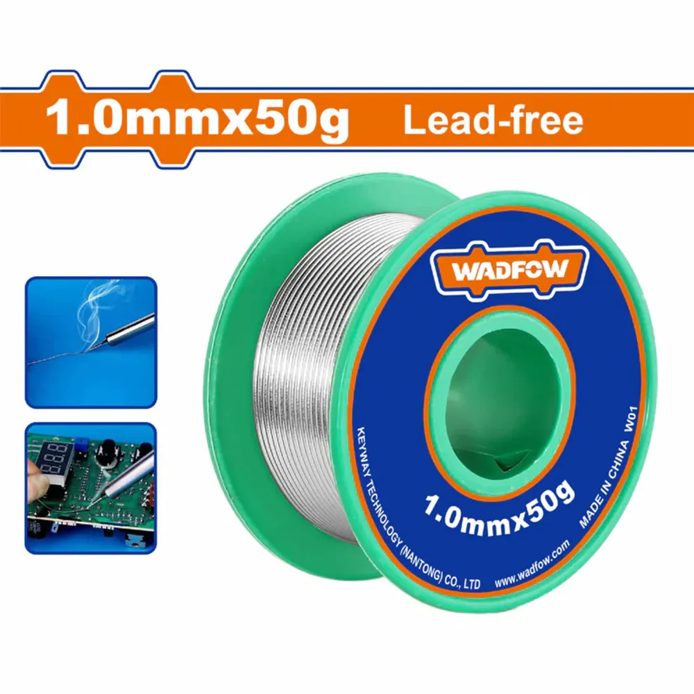 Припой бессвинцовый WADFOW WHXS1310 1 мм 50 г Припой бессвинцовый WADFOW WHXS1310 1 мм 50 г