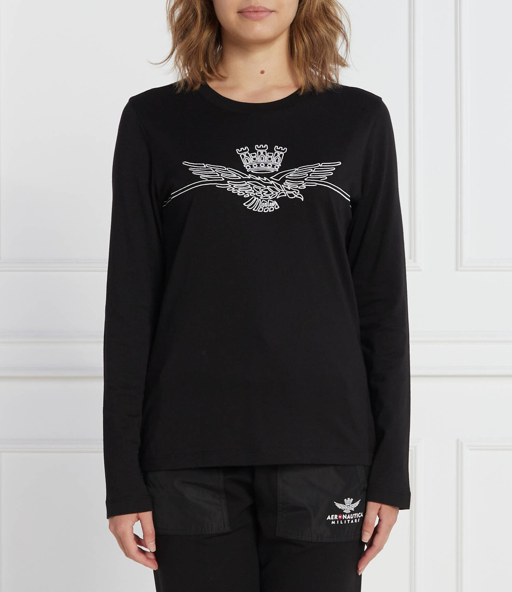 Блузка Aeronautica Militare - черный(TS2189DJ496)