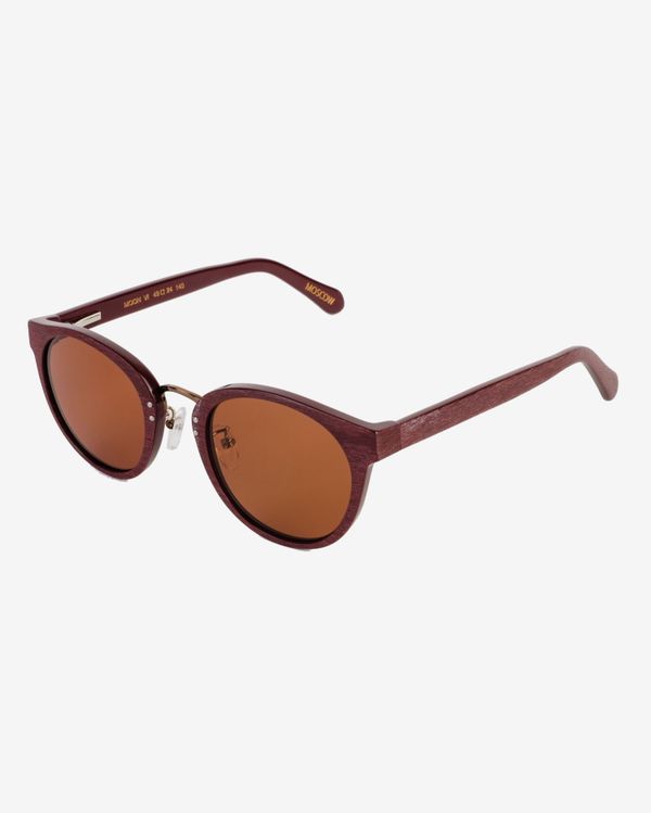 Очки солнцезащитные Spunky Moon 6 Red Wood / Dark brown lens - фото 2
