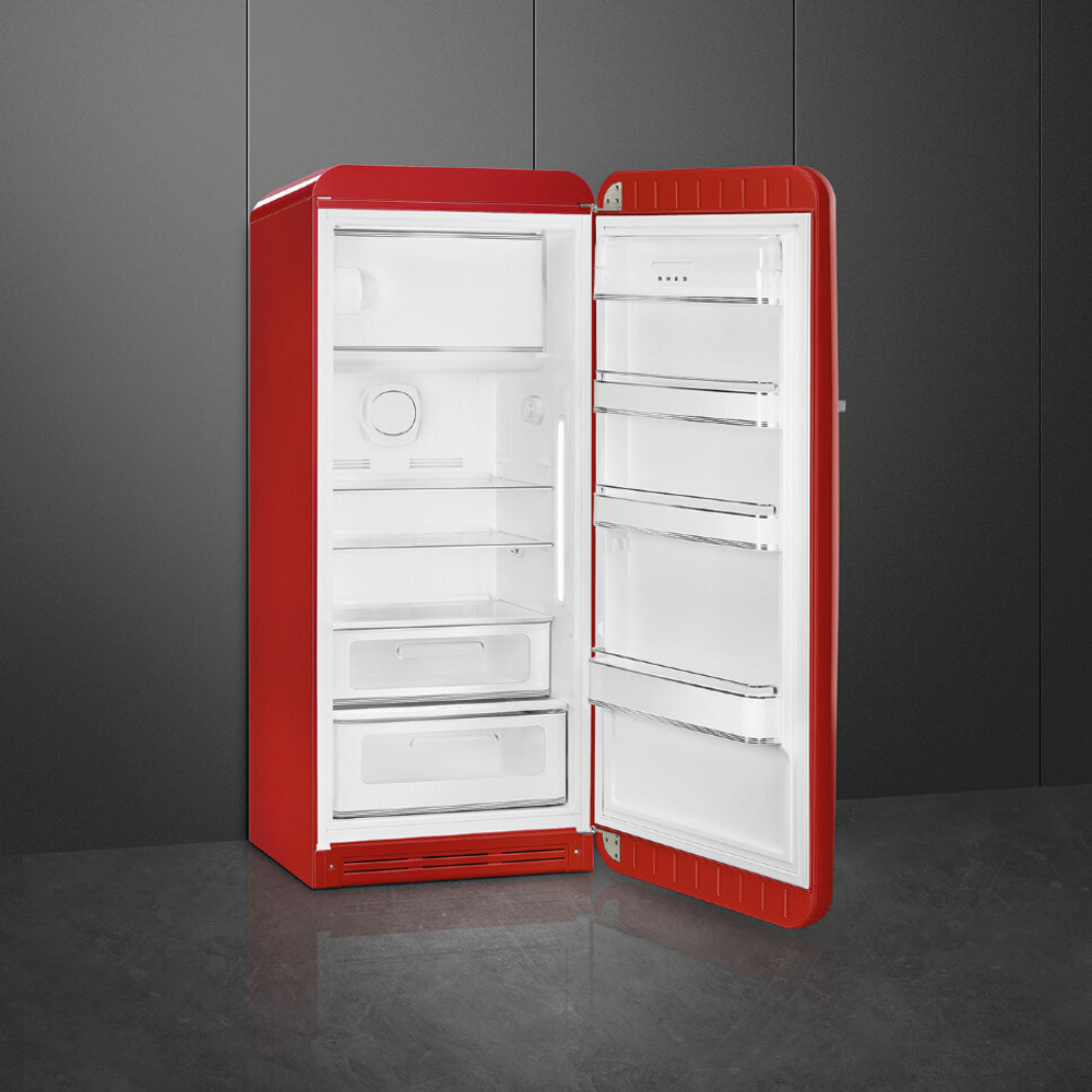 Отдельностоящий однодверный холодильник Smeg FAB28RRD5