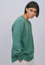 Свитшот Bowery NYC French Terry однотонный Jade Green