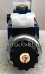 4WEMM6P6X/CG24N9Z4 - Гидрораспределитель золотниковый Ду6 с электрическим и ручным управлением от рычага, схема P (154), электроуправление G24, возврат - пружинный