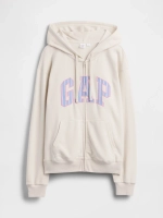 Свитшот с логотипом Gap на молнии из французского махрового полотна - GAP
