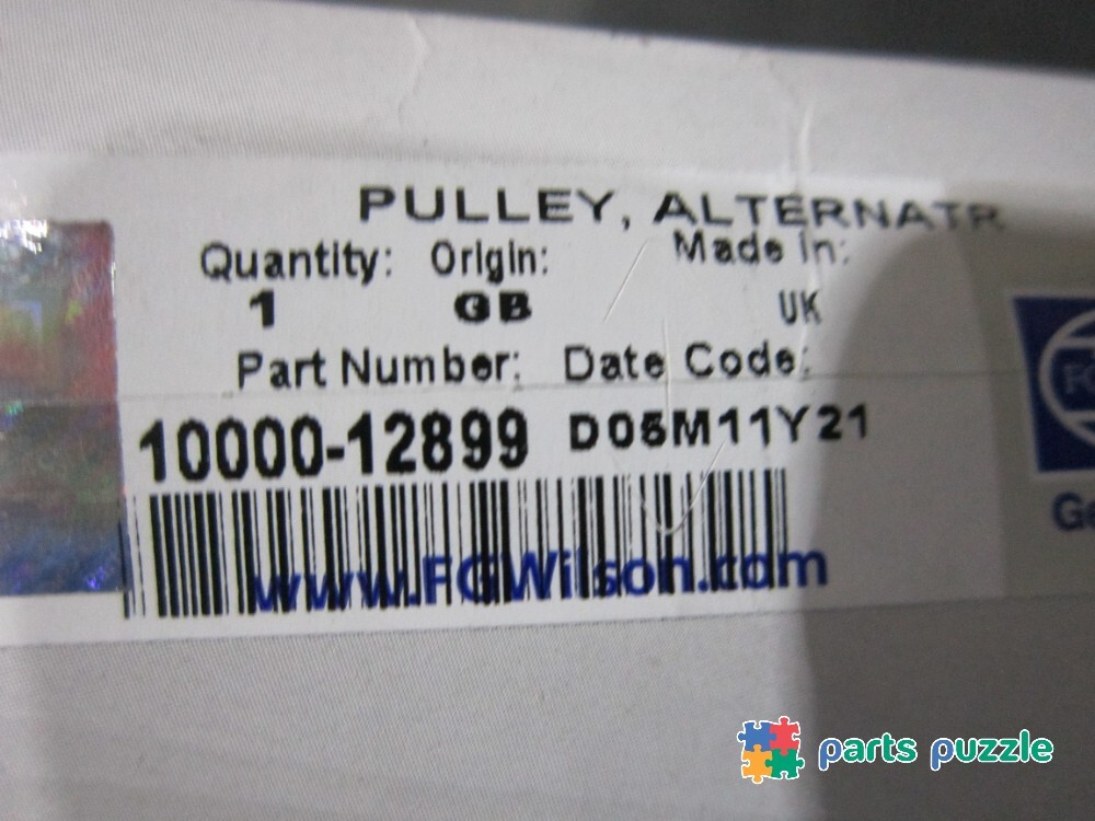 Шкив генератора / PULLEY,ALTERNATOR АРТ: 10000-12899