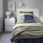 Покрывало IKEA TRATTVIVA (ТРАТТВИВА), Серо-зеленый, 150х250 см