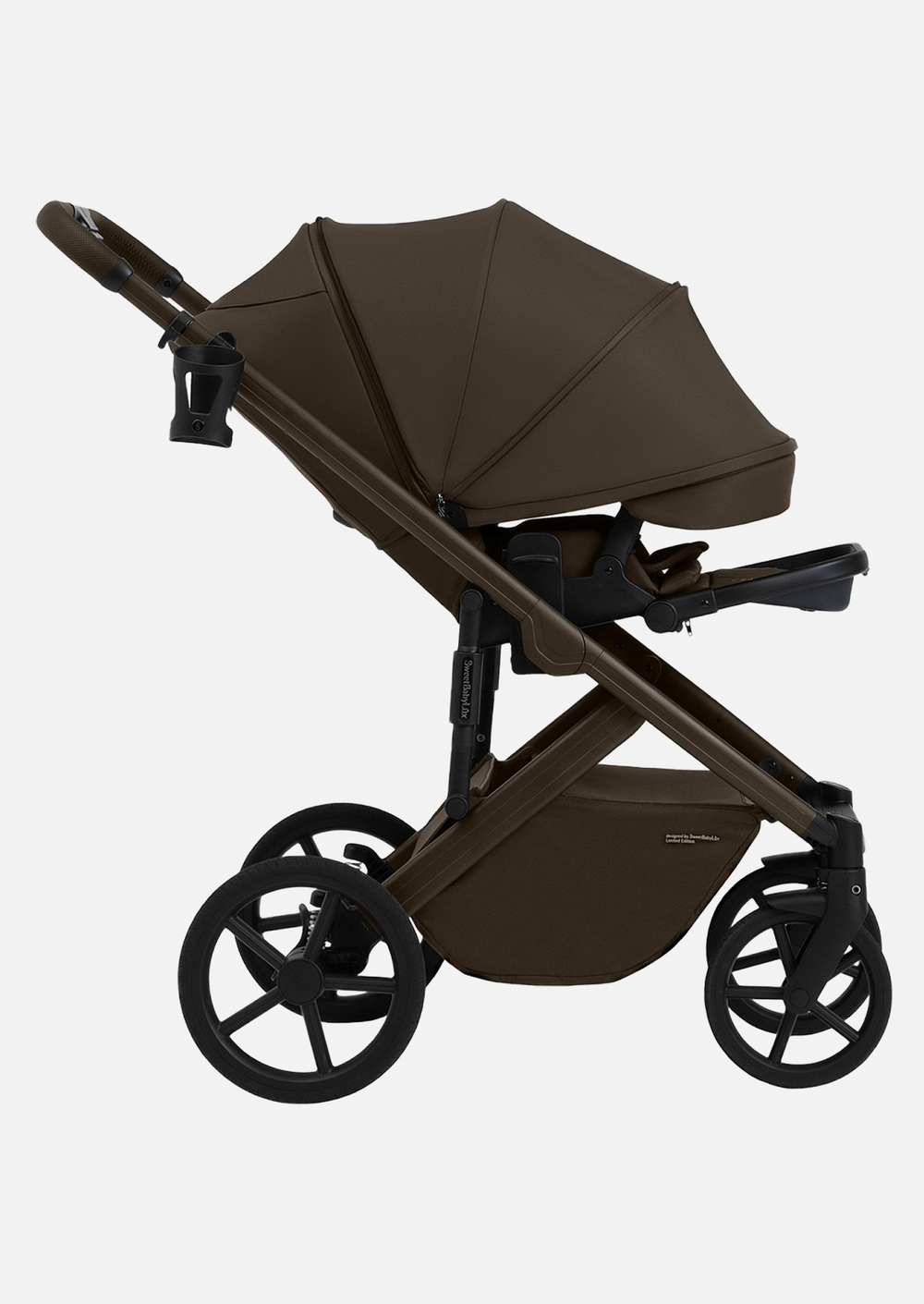 Sweet Baby Коляска 2 в 1 SBL Dolce Dark Beige