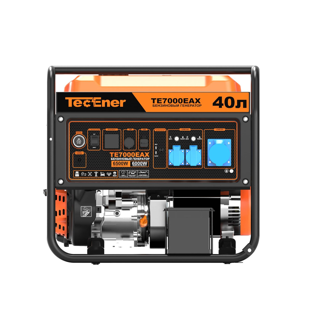 Бензиновый генератор TecEner TE7000EAX