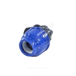 Отвод компрессионный ПЭ Дн 32х1/2"х90гр НР Ру16 RTP (РосТурПласт) 11559
