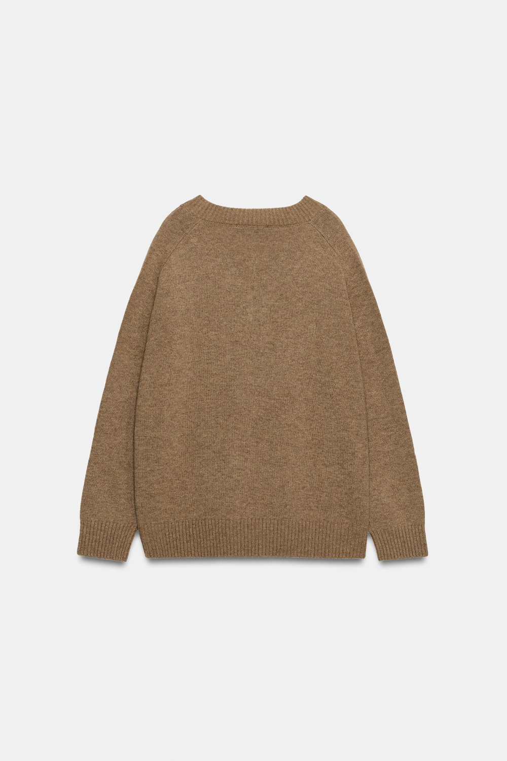 СВИТЕР С УЗОРОМ «РОМБЫ» — ZARA