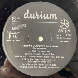 Винтажная виниловая пластинка LP Фаусто Папетти Fausto Papetti 6a Raccolta (Italy 1973)