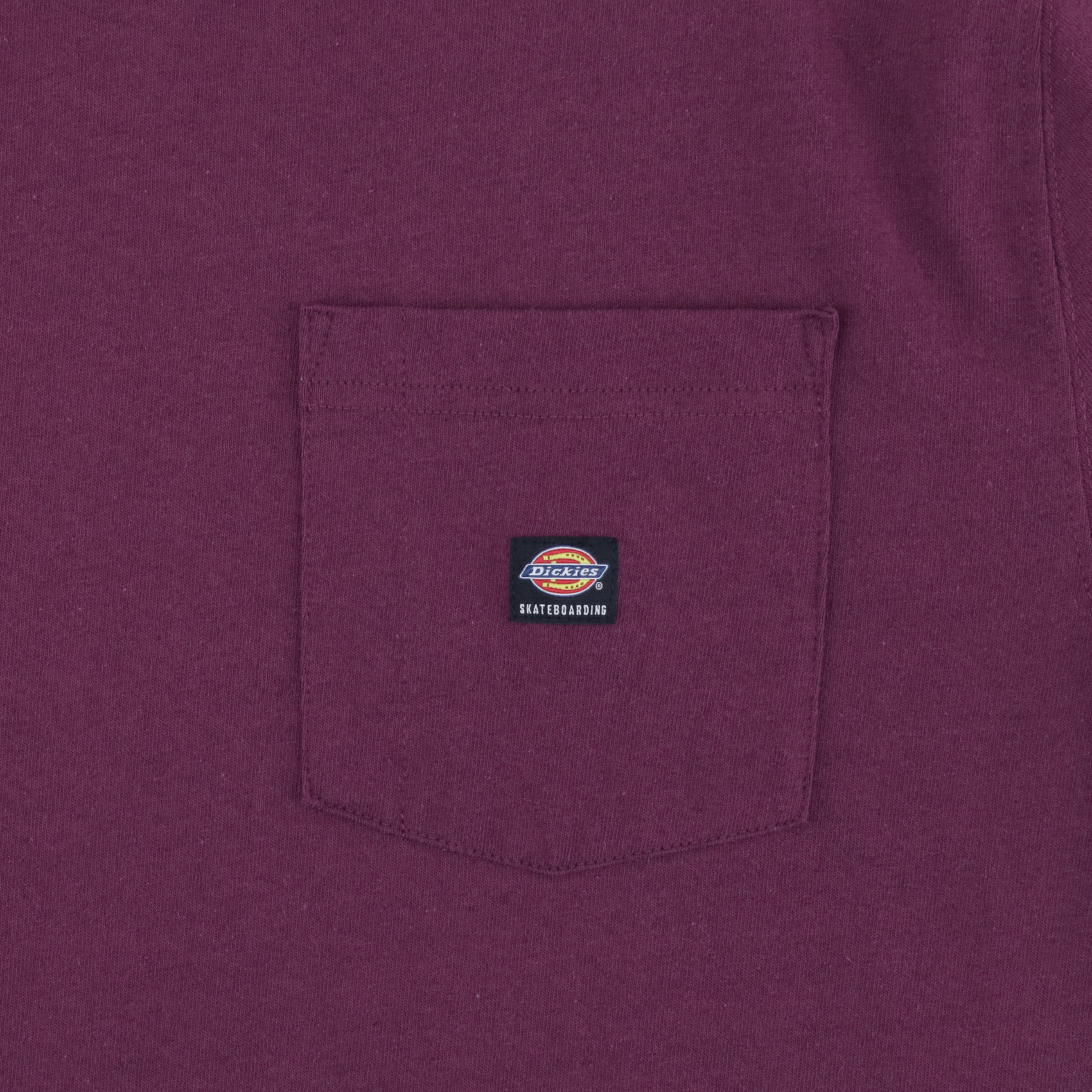 Футболка Dickies Skateboarding Heavyweight Pocket T-Shirt (grape wine) артикул: - купить в магазине Дайс
