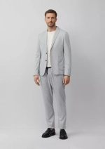 s.O PURE: Пиджак из мелированной эластичной ткани Black Label