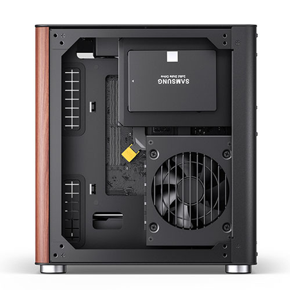 Корпус JONSBO TK-0, mini-ITX, micro-ATX, черный (без БП)