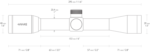 Оптический прицел Hawke Vantage 4x32 30/30 (14100)