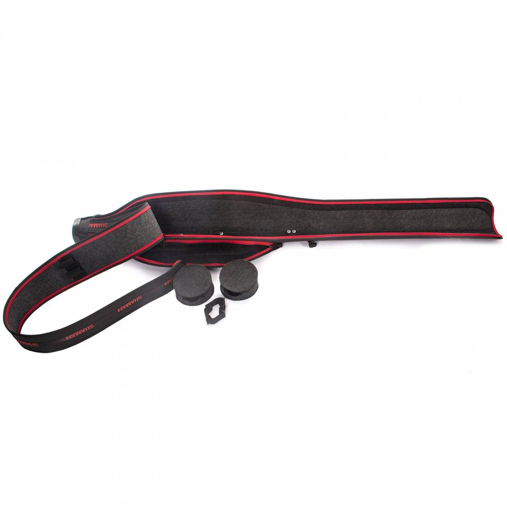 Чехол жесткий 7000 spinning, cardura черный/black (красный логотип), ХСН