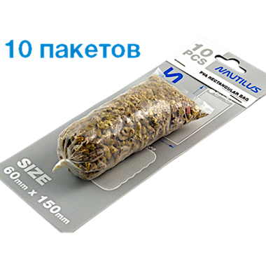 Мешок Nautilus PVA Rectangular Bag NPM6150  60х150мм 10шт