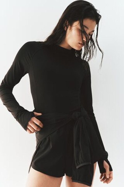 Беговой топ с длинными рукавами DryMove™ - H&M