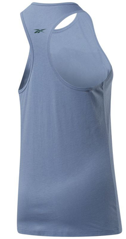 Топ теннисный Reebok Les Mills Graphic Racerback W - blue slate