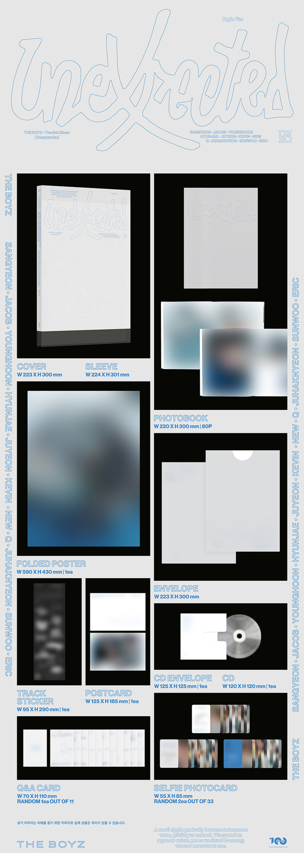 Альбом THE BOYZ - Unexpected (Photobook Ver.)
