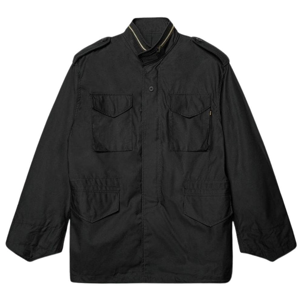 Куртка Alpha Industries М-65 Black (Черная)