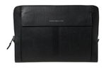Tommy Hilfiger Synthetic Leather Storage Bag Laptop Bag Regular Men"s Black