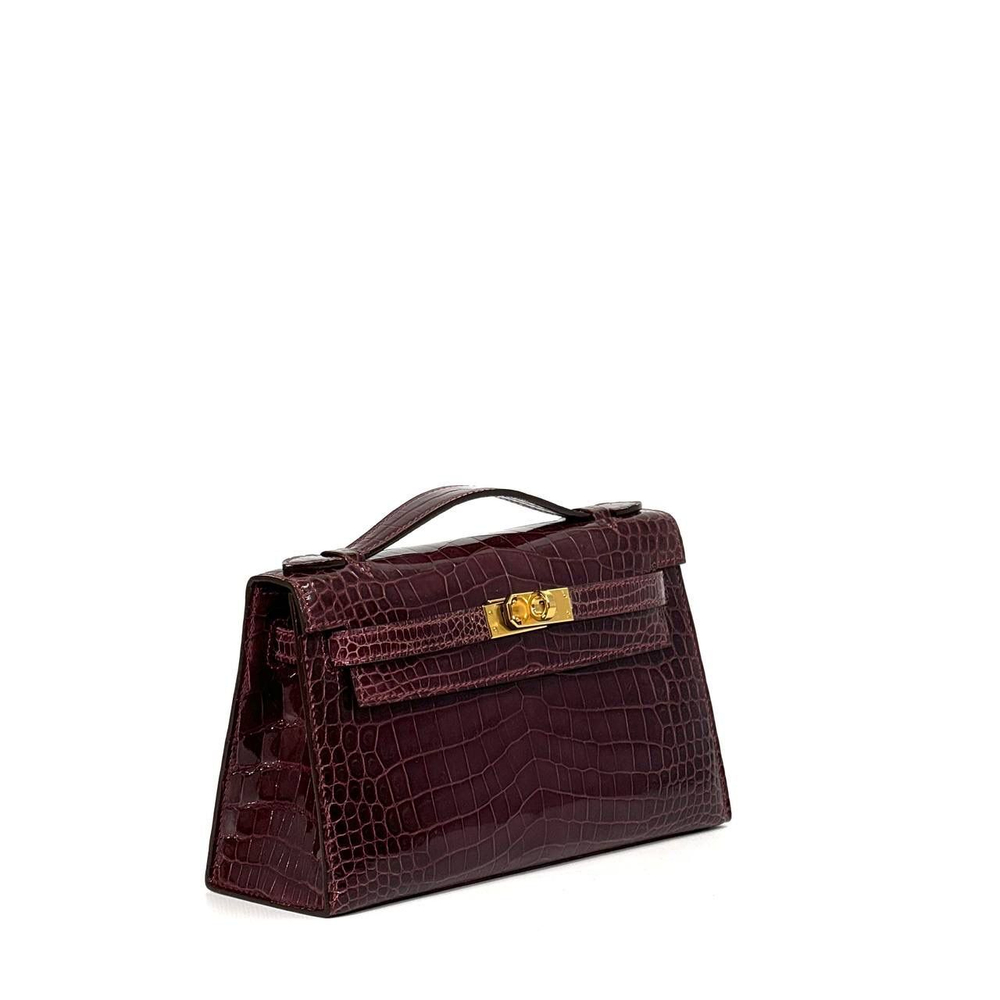 Сумка Hermes из кожи крокодила
