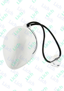 Виброяичко с кристаллом Swarovski под серебро EggXitting, 3.8 см