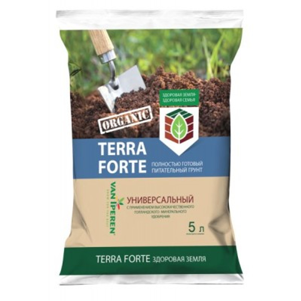 Грунт "Здоровая земля"(Terra Forte) 5л универс.(5шт) Фарт - купить в розницу