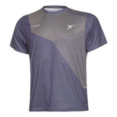 Мужское теннисное поло Drop Shot Koa JMD T-Shirt Men - Grey