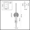 Настенный светильник Strekoza 5413/18WL Odeon Light