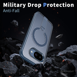 Прозрачный чехол Mesh Pro Magnetic Case для Google Pixel 9А