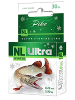 Полиэстровая леска NL ULTRA PIKE 30m 0,2 мм 3 шт