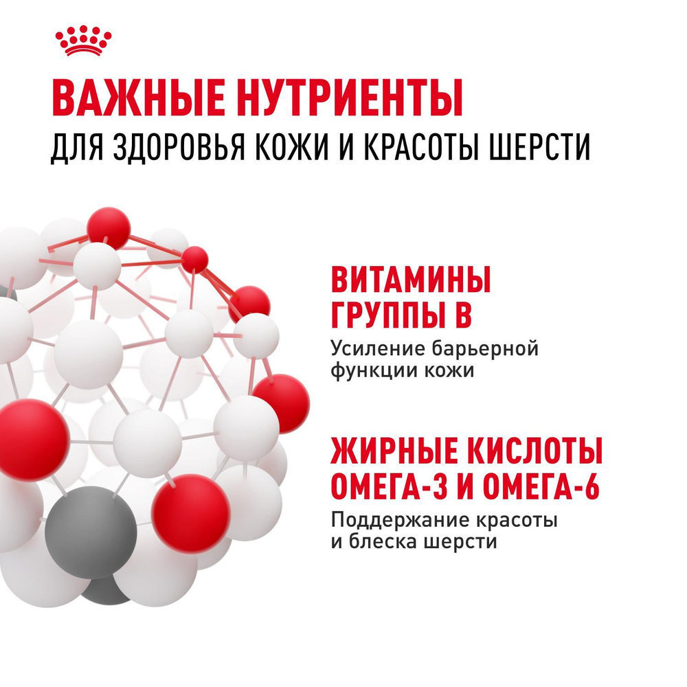 Royal Canin Medium Dermacomfort Медиум Дермакомфорт Корм сухой для взрослых собак средних размеров 10кг