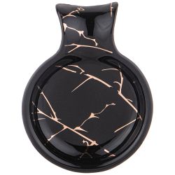 ПОДСТАВКА ПОД ЛОЖКУ КОЛЛЕКЦИЯ "ЗОЛОТОЙ МРАМОР" 15,5*11,7*2,6СМ