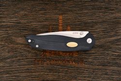 Нож складной CJRB J1938-BK Aes, клинок 83мм, сталь AR-RPM9, рукоять G10