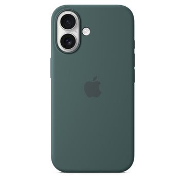 Чехол Silicone Case MagSafe для iPhone 16 Зеленый