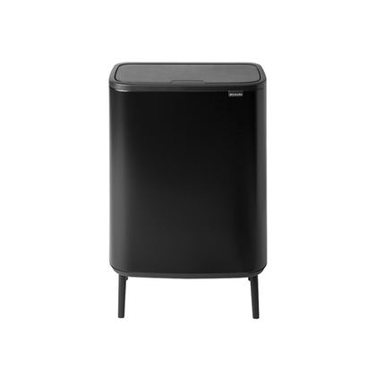 Мусорный бак Bo Touch Bin HI 2x30л Brabantia Черный матовый