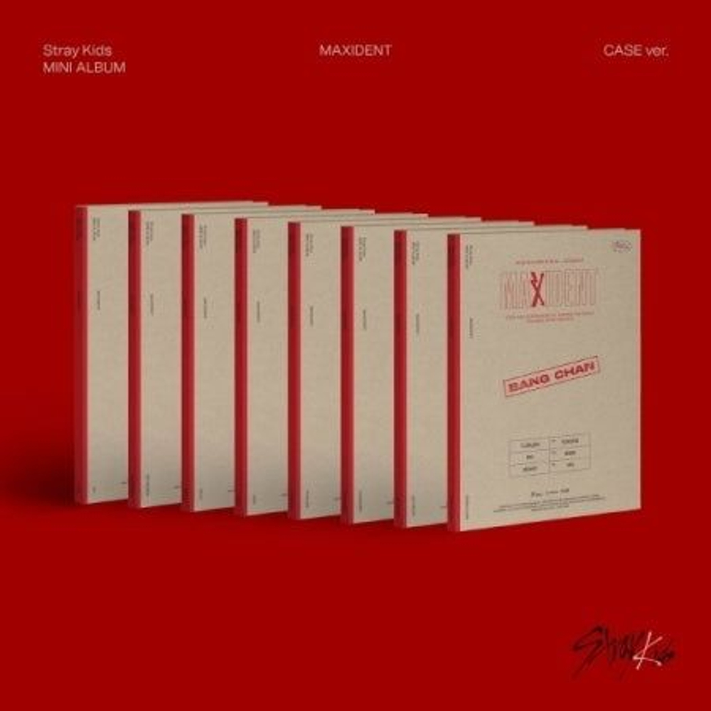 Альбом STRAY KIDS - MAXIDENT CASE Edition 8 Version SET
