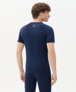 Футболка компрессионная JOGEL CAMP 2 PerFormDRY Baselayer SS Tee, темно-синий