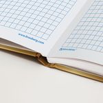Блокнот А5 (135х206 мм), 80 л., твердый переплет, фольга, клетка, BRAUBERG, "Фантазия", 127211