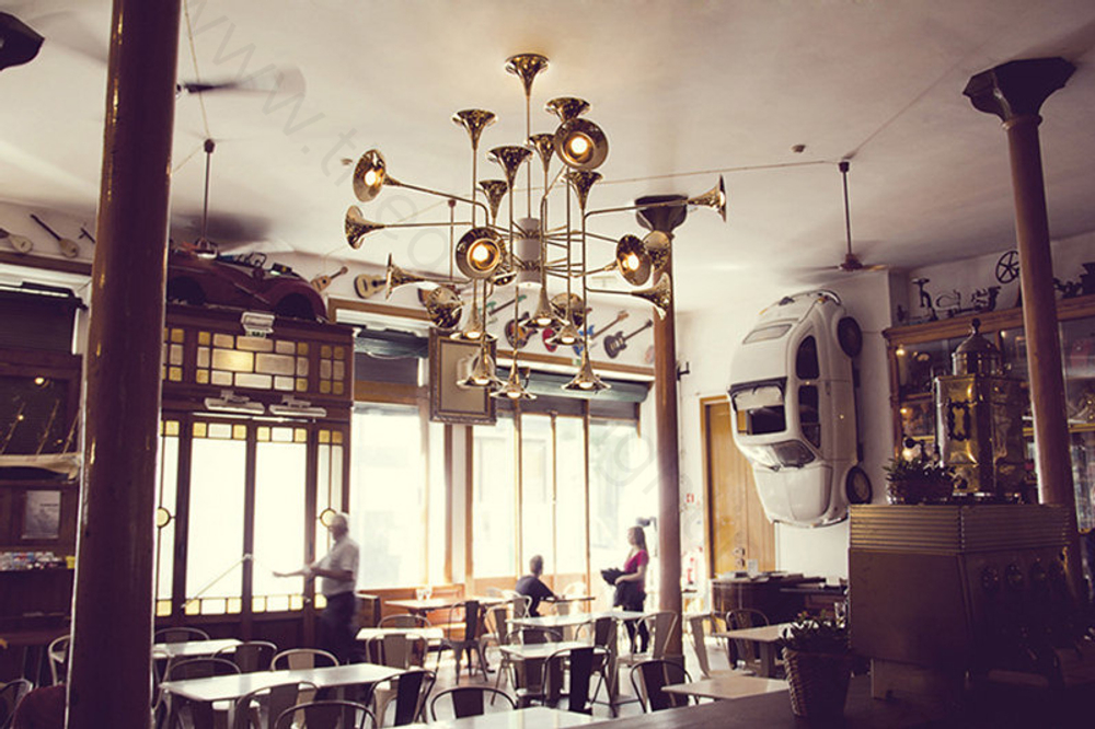 Pendant design lamp  Botti by Delightfull (24 lampshade )