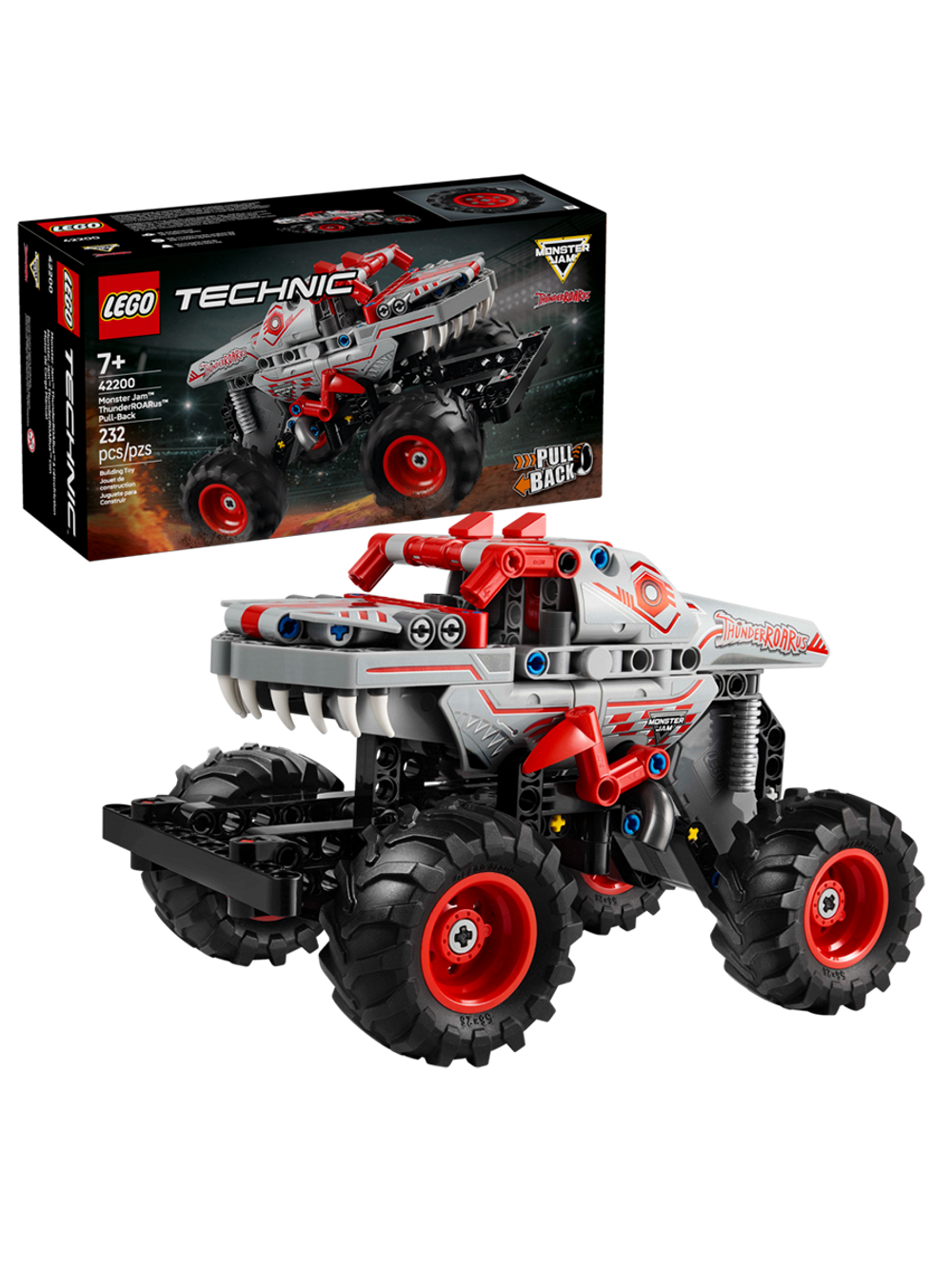 Конструктор Лего Техник Монстер Джем Тандерроарус | LEGO Technic Monster Jam ThunderROARus 42200, 232 детали (7+)