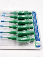 Межзубные ёршики Plackers Gentle Brush Size 5 (XL), 0.8 мм, в упаковке 6 шт. (Бельгия)